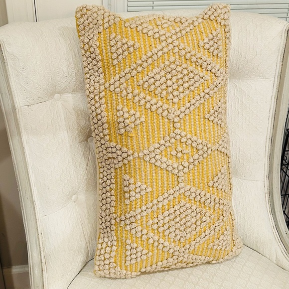 MR2-Bohemian/Geometric Textured Cotton Oblong Pillow Cover - Picture 3 of 6